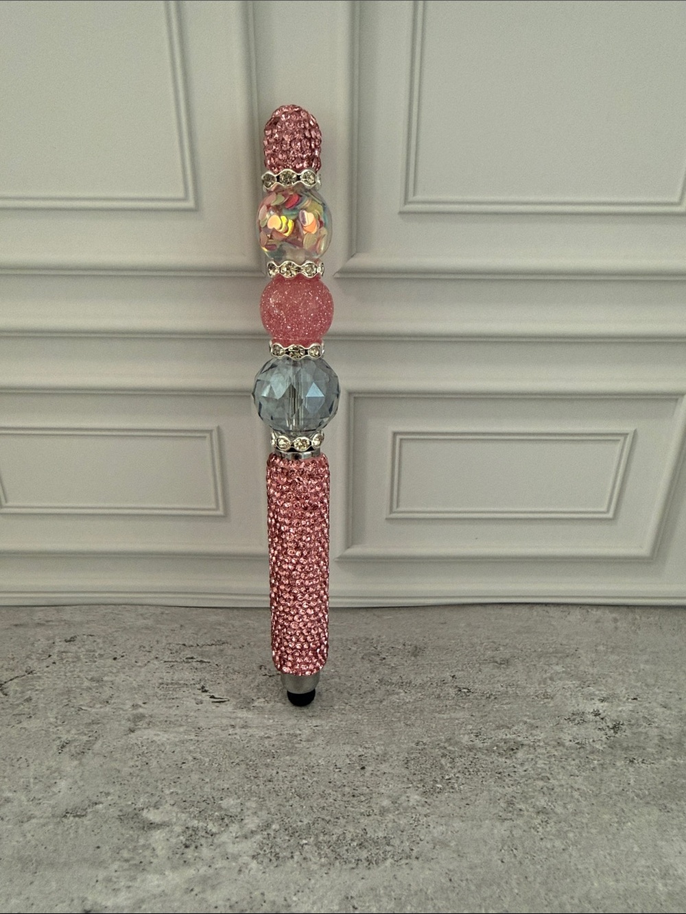 🩷✨NEW Pink Crystal Glam Stylus Pen Gorgeous Rhinestone & Jeweled Bling